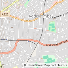 Map of Croydon, London