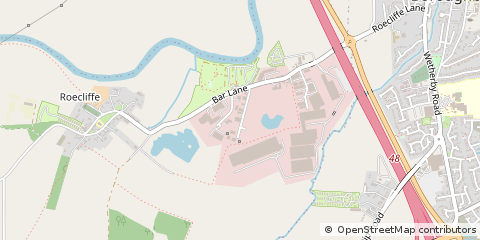 Map of Boroughbridge, North Yorkshire