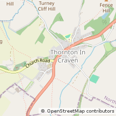 Map of NR Skipton, North Yorkshire