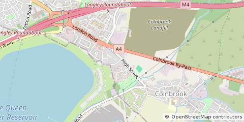 Map of Slough