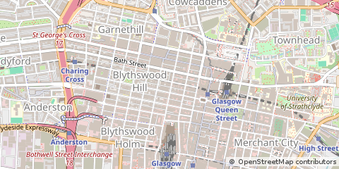 Map of Glasgow