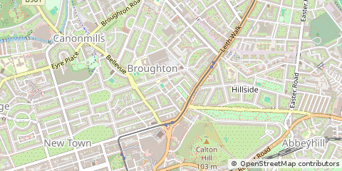 Map of Edinburgh
