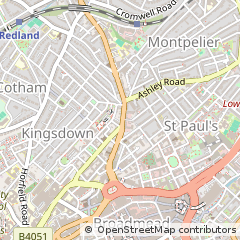 Map of Bristol