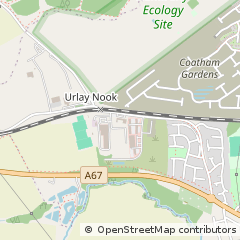 Map of Stockton -on Tees, Cleveland
