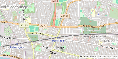 Map of Brighton, East Sussex