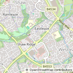 Map of Swindon