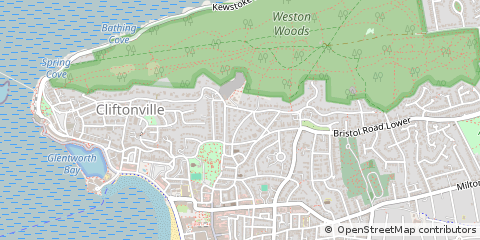 Map of Weston-Super-Mare
