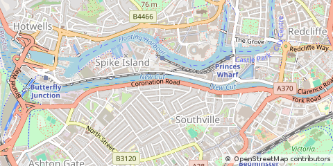 Map of Bristol