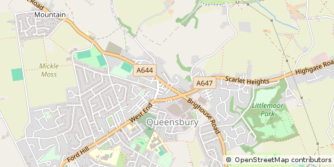Map of Bradford