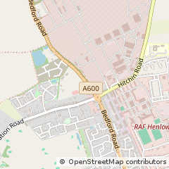 Map of Lower Stondon, Beds