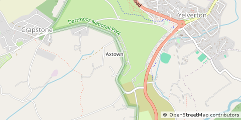 Map of Yelverton