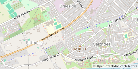 Map of Aberdeen