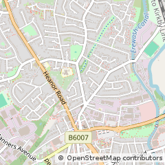 Map of Ilkeston, Derbyshire