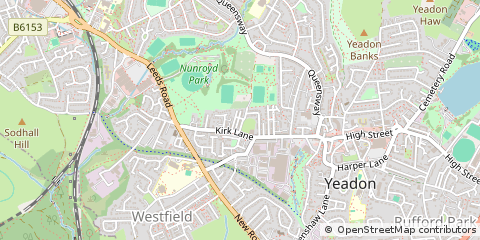 Map of Leeds