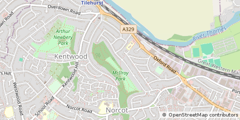 Map of Reading