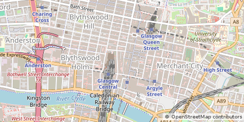 Map of Glasgow