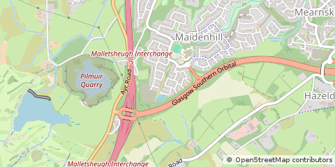 Map of Glasgow