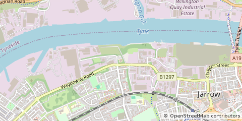 Map of Hebburn