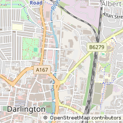 Map of Darlington, CO. Durham