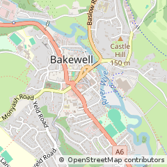 Map of Bakewell