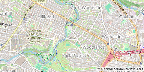 Map of Glasgow
