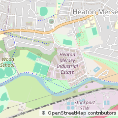 Map of Stockport, Cheshire