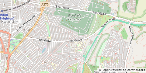 Map of Brighton