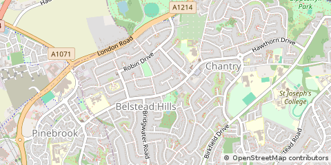 Map of Ipswich