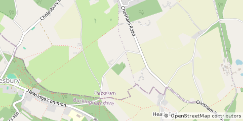 Map of Berkhamsted, Hertfordshire