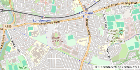 Map of Newcastle Upon Tyne