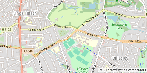 Map of Birmingham
