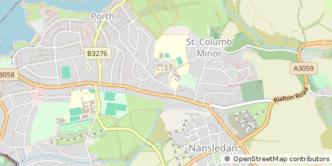 Map of Newquay, Cornwall