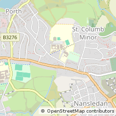 Map of Newquay, Cornwall