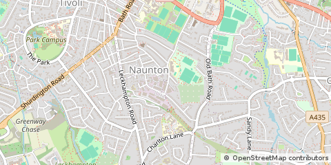 Map of Cheltenham