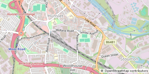 Map of Leeds
