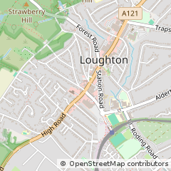 Map of Loughton