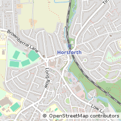 Map of Leeds, West Yorkshire