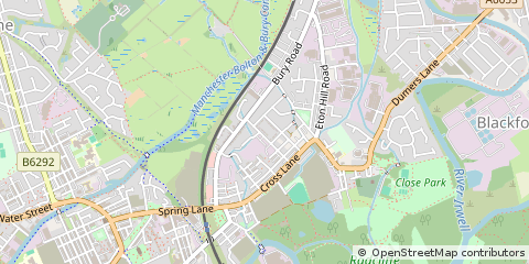 Map of Manchester