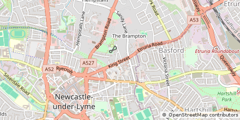 Map of Newcastle