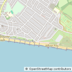 Map of Bournemouth, Dorset