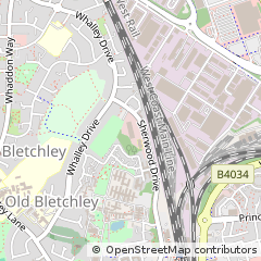 Map of Milton Keynes, Buckinghamshire