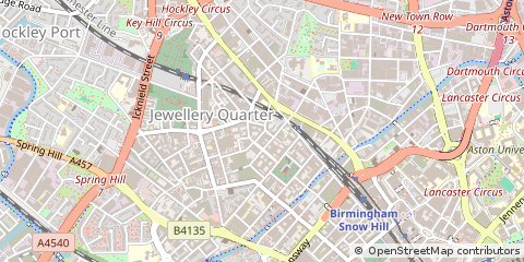 Map of Birmingham