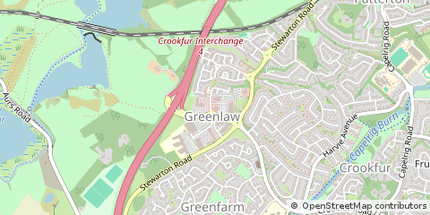 Map of Glasgow