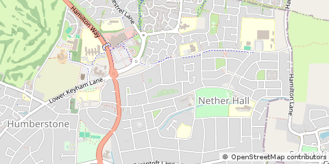 Map of Leicester