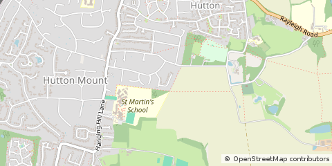 Map of Brentwood