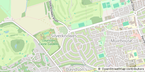 Map of Edinburgh