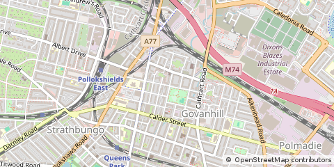 Map of Glasgow