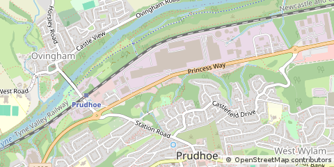 Map of Prudhoe