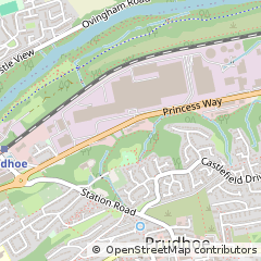 Map of Prudhoe