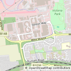 Map of Laindon, Essex